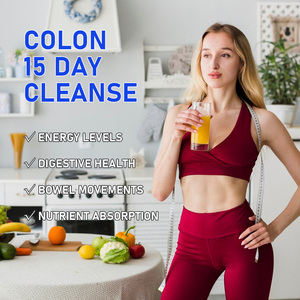 Pilules de gestion du poids bio à formule végétale OEM en gros pour augmenter les niveaux d'énergie, favoriser la digestion et nettoyer le côlon en 15 jours - Product Image 6