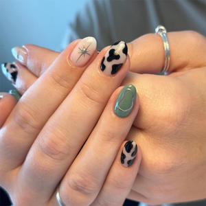 <span class=keywords><strong>Fantaisie</strong></span> Français Carré Rose Blanc <span class=keywords><strong>Ongles</strong></span> Presse sur <span class=keywords><strong>Faux</strong></span> <span class=keywords><strong>Ongles</strong></span> Tous Les Modèles Presse sur <span class=keywords><strong>Ongles</strong></span> En Gros - Product Image 6