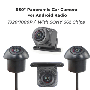 360 °   Caméra panoramique 1080P AHD pour <span class=keywords><strong>Sony</strong></span> 662, vue avant, arrière, gauche, droite, accessoires de voiture pour autoradio Android - Product Image 1