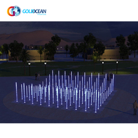 Conception gratuite Prix d'usine 15x15m Fontaine de piste de danse musicale