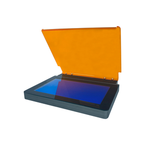Tranilluminatore bianco blu a doppio LED per osservare gli acidi nucleici colorati in modo fluorescente con coloranti - Product Image 2