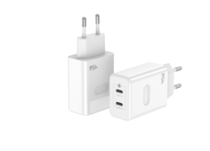 Adaptador USB <span class=keywords><strong>DQS</strong></span> de 45W, carga rápida GaN ignífuga, cargador de pared de 45W, puerto dual PD tipo C, enchufe de EE. UU./UE disponible ambos - Product Image 6
