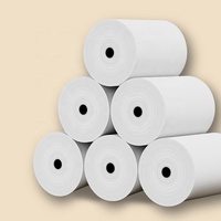 Rouleau de papier thermique 57x40 en gros, 70 g/m², pour terminal de point de vente et machine thermique
