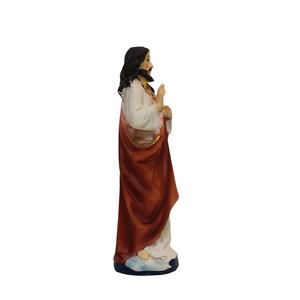 ZICOM Figure de Jésus-Christ peinte à la main de 13 cm avec sculpture de cœur Origine Allemagne (Modèle 9069-H054-15) - Product Image 2
