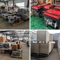 Tragbarer Wechsel richter generator für den Heimgebrauch Neue 100% Kupferdrähte 2KW/3KW/5KW/7KW/8KW 50Hz/60Hz Kraftwerk mit Wechselstrom ausgang