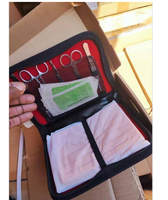 Kit d'entraînement aux sutures réutilisable en acier inoxydable 15 pièces, le plus vendu, ensemble complet pour la pratique chirurgicale, sutures courbes, chirurgie mineure, Apto