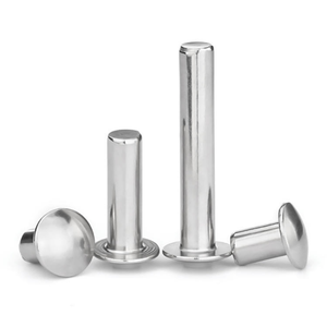 Remaches de Cabeza Redonda de Acero Inoxidable GB867 2mm 3mm 4mm 5mm, Remaches Sólidos - Product Image 1