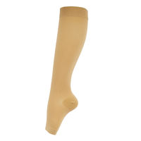 Collants de compression transparents pour femmes, de qualité médicale, antidérapants, en spandex doux, brillants, jusqu'au genou, 20-30 mmHg