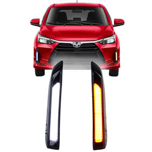 Nuovo DRL per <span class=keywords><strong>Toyota</strong></span> AGYA 2023 2024 2025 Led luce di marcia diurna segnale di direzione modificato di guida fendinebbia 12V luce diurna ricambi Auto - Product Image 1
