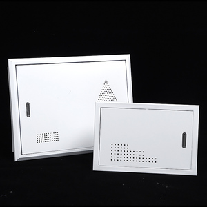 FTTH Home Information Box Multimedia Terminal <b>Enclosure</b> Steel Customizable Wall Flush Mount POE Weak Current Wiring Distribution - Product Image 2
