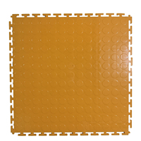 Dalles de sol modulaires en PVC de 6 mm, résistantes, pour ateliers industriels
