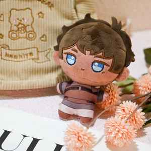 毛绒娃娃制造商毛绒玩具创作者定制3D刺绣脸毛绒娃娃，看起来像你Kpop娃娃 - Product Image 4