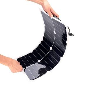 Facile à transporter énergie renouvelable 125*125 <span class=keywords><strong>sunpower</strong></span> 25W module solaire semi-flexible machine à panneau solaire ensemble de panneaux solaires - Product Image 5