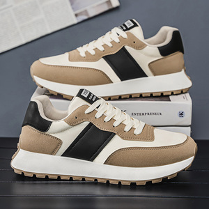 Baskets pour hommes, chaussures décontractées tendance, style rétro, respirantes, confortables, printemps automne, chaussures tendance - Product Image 1