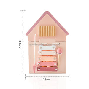 Asweets hot Nouveau design en bois occupé <span class=keywords><strong>maison</strong></span> jouet forme caognitive perles montessori sensoriel mini jouets jeu éducatif pour les enfants - Product Image 4
