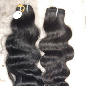 Extensiones de Cabello Remy Virgen Indio 100% Natural, Ondulado, de 10 a 36 Pulgadas, de Alta Calidad, Venta Caliente 2026 - Product Image 1