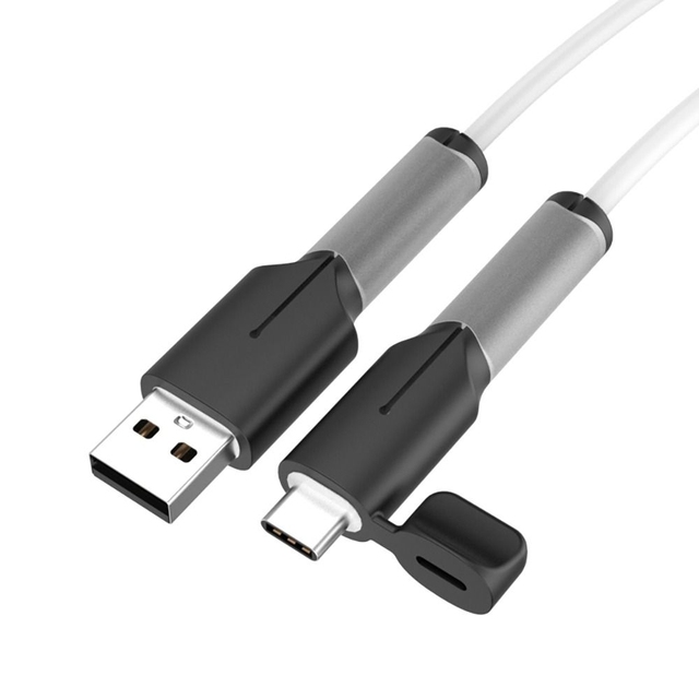 New Cable Protector Soft Silicone Cover Type C Charger Cable Protector Practical Accessories