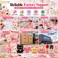 Porte-clés en peluche personnalisés, breloques pour sacs alimentaires, accessoires de boutique OEM en gros, pour boulangeries, cafés, magasins de cadeaux, faible MOQ
