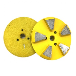 <span class=keywords><strong>3</strong></span>英寸4步分段金属和树脂抛光垫/钩混凝土研磨垫 - Product Image 3