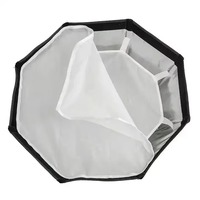Accessoires pour studio photo : Softbox octogonal pliable de 55 cm pour flash d'appareil photo