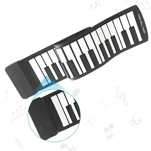 Small Wire Portable Roll Up Flexible Studio Musical Instrument Midi Controller Keyboard Piano