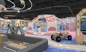 Spazio per bambini al coperto parco a tema aerospaziale eco-friendly Soft Play <span class=keywords><strong>Ball</strong></span> Pit con dimensioni personalizzate e capacità Max> 500kg - Product Image 4