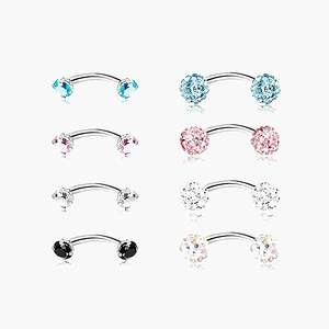 Anillo <span class=keywords><strong>de</strong></span> Ceja Falso <span class=keywords><strong>de</strong></span> Acero Inoxidable <span class=keywords><strong>de</strong></span> 16G, Anillo <span class=keywords><strong>de</strong></span> Labio, Joyería para Piercing Corporal - Product Image 1