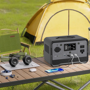 Station d'alimentation portable LiFePO4 pour l'extérieur, générateur solaire 350W 297.6WH, charge rapide, station d'alimentation portable - Product Image 6