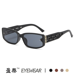 <b>Sunglasses</b> Women <b>Square</b> Frame PC UV400 Light Weight Cat Eye Style - Product Image 5