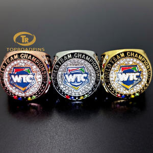 カスタムチャンピオンシップリング野球フープバスケットボールWbcシカゴブルズNb aユースサッカーソフトボールUsssa <span class=keywords><strong>Championship</strong></span> Rings - Product Image 3