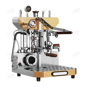 ポータブルコーヒーメーカーエスプレッソマシンハンドプレスグラウンドコーヒーブリューワーポータブル