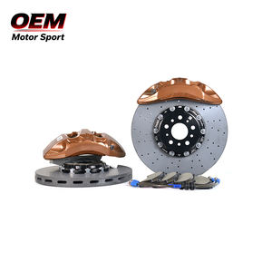 Kit de freinage haute performance 8N Akebono 6 pistons pour Audi A4 A6 A8 S7 RS5 RS6 RS7 R8 - Product Image 1