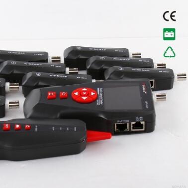 Noyafa NF-8601 multifuncional red de cable tester incluye Poe/ping