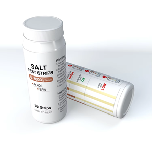 Bandelettes de test de sel à usage domestique et hôtelier pour accessoires de bandelettes d'<span class=keywords><strong>analyse</strong></span> de sel d'<span class=keywords><strong>eau</strong></span> de spa/bain à remous et conteneur - Product Image 2