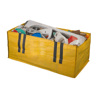 Sac de conteneurisation géant en polypropylène laminé, imperméable, pour déchets de jardin, capacité 1500 kg, type FIBC, pour remorques de déchets et super sacs