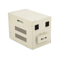 Stabilisateur de tension monophasé à triple relais 10000VA pour équipement informatique de bureau, régulateur automatique à large plage de tension 150-260V