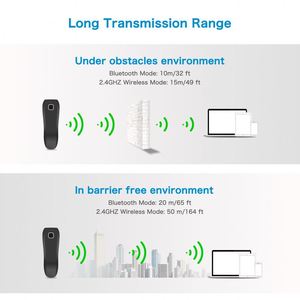 Lecteur de codes <span class=keywords><strong>QR</strong></span> sans fil portable G750 en promotion pour l'inventaire et la logistique, compatible avec tablettes/iPhones/iPads/Android/PC - Product Image 5