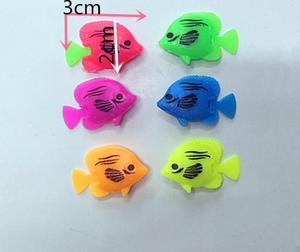 ปลาจำลองลอยน้ำสำหรับตกแต่งตู้ปลา ของเล่นตกแต่งสระน้ำ งานปาร์ตี้ริมชายหาดในฤดูร้อน ของขวัญสำหรับเด็กชายและเด็กหญิง หลากหลายแบบ - Product Image 6