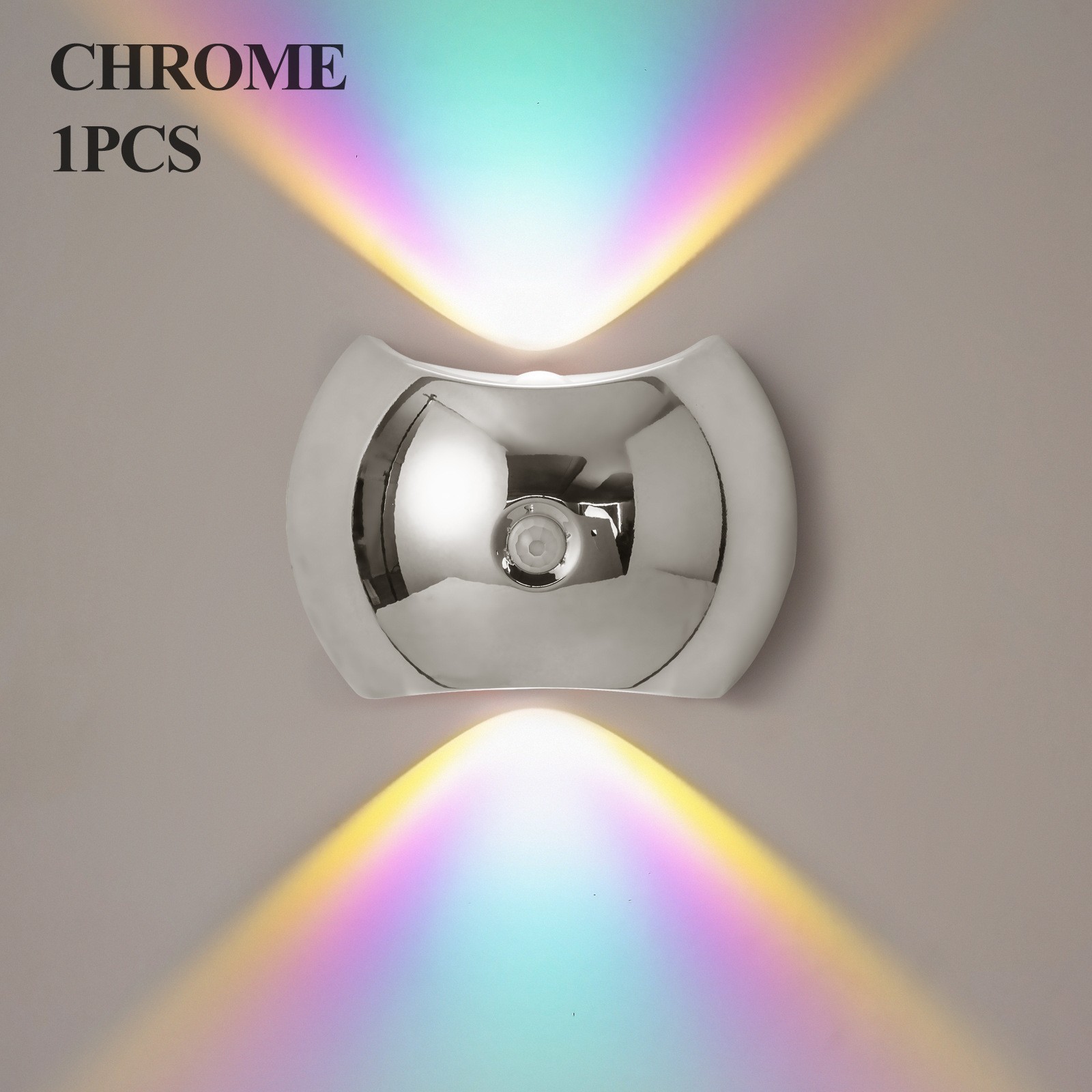 Estilo gris-cromo-neón