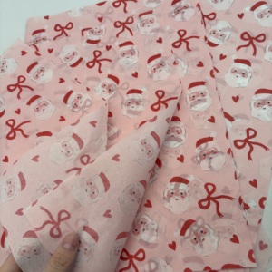 17g Christmas Themed Tissue <strong>Paper</strong> with Santa, Christmas Lights, Candy Cane &amp; Bow <strong>Elements</strong> Wrapping <strong>Paper</strong> &amp; Packaging Materials - Product Image 3