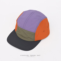 Unisexe 100% Polyester Mesh 5-Panel Camper Hat Imperméable D'été Running Sport avec Logo Personnalisé Cyclisme Plage Casual Wear