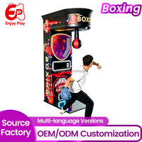 Máquina de Arcade para Prueba de Fuerza, Juego de Medir Potencia de Puñetazo, Operada con Monedas, Bilingüe, Certificación CE, Precio Mayorista OEM para Centros Comerciales