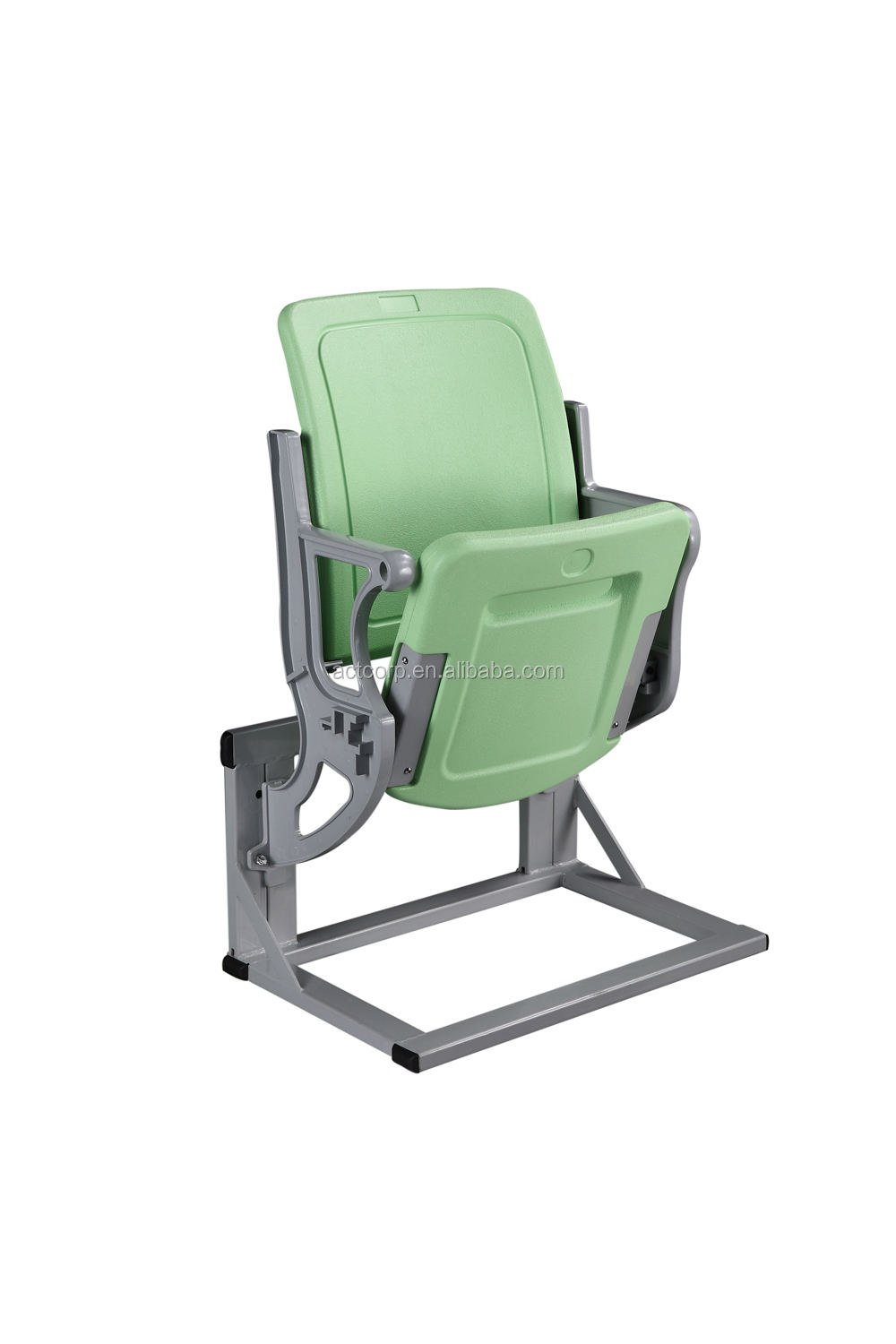 Sedili pieghevoli in plastica per sala da stadio sedia da chiesa in  plastica con gambe in alluminio