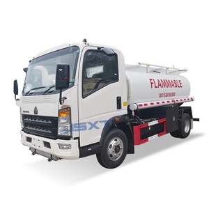 Howo 4*2 Type Sinotruk Pétrolier Camion Réservoir De Carburant 5000 <span class=keywords><strong>Litres</strong></span> <span class=keywords><strong>1000</strong></span> Gallon Huile Profil Bas Transfert Pétrolier Ravitaillement Camion - Product Image 6