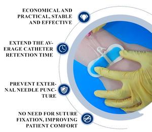Jarum diam kateter vena pusat fiksasi kateter Epidural memperbaiki 120mm * 60mm - Product Image 4
