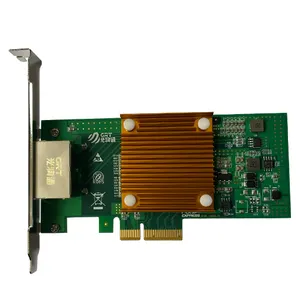 PCIE 1000Base-T Intel I350 จากการลงทุน NIC DUAL PORT 1G ทองแดง RJ45 อะแดปเตอร์เครือข่าย