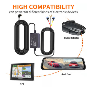 กล้องติดรถยนต์ สายไฟแบบสามแกน บันทึกแบบไทม์แลปส์ สายไฟสำหรับรถยนต์ ขายตรง L146 - Product Image 2