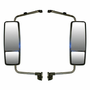 CHROM BEHEIZTEN & MOTORISIERTE SPIEGEL MONTAGE MIT LED BLINKER FÜR INTERNATIONALEN PROSTAR - Product Image 3