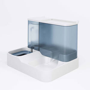 2024 New Plastic <b>Cat</b> & Dog 2-in-1 Automatic <b>Feeder</b> and Water Dispenser with Leak Proof Design - Product Image 3