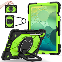 Étui robuste et résistant pour Samsung Tab S10 Lite S10 FE S9 FE S9 10.9 11 avec support rotatif à 360°, sangle d'épaule et porte-stylet OEM ODM